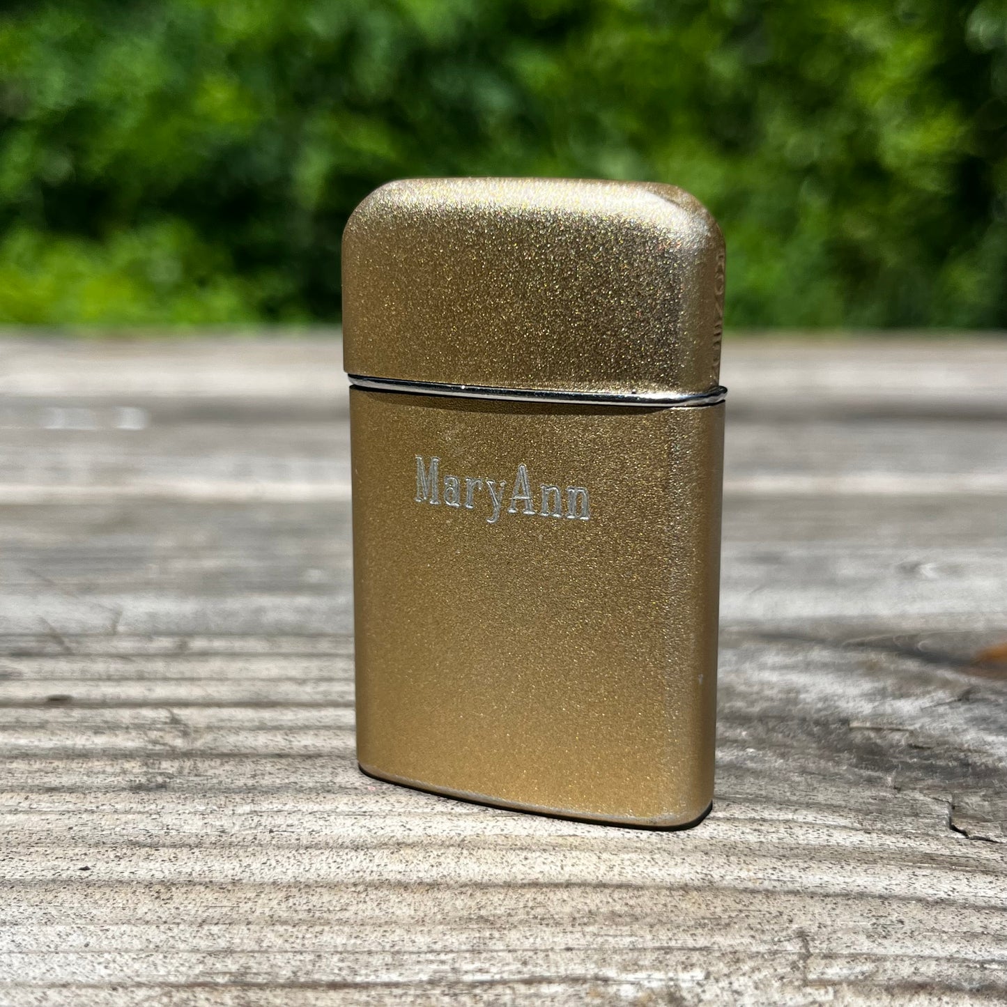 Vintage MaryAnnRonson flip lighter.