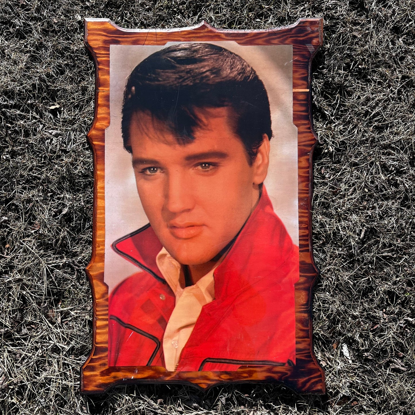 Vintage Elvis in resin.