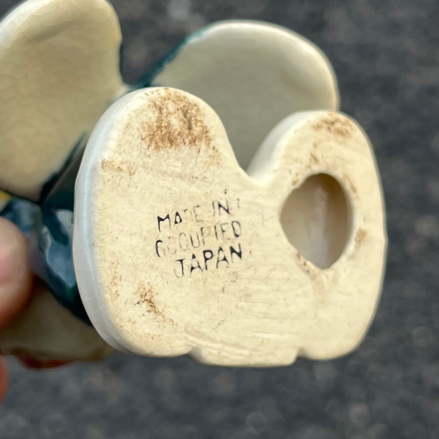 1950s Ceramic fly buddy.