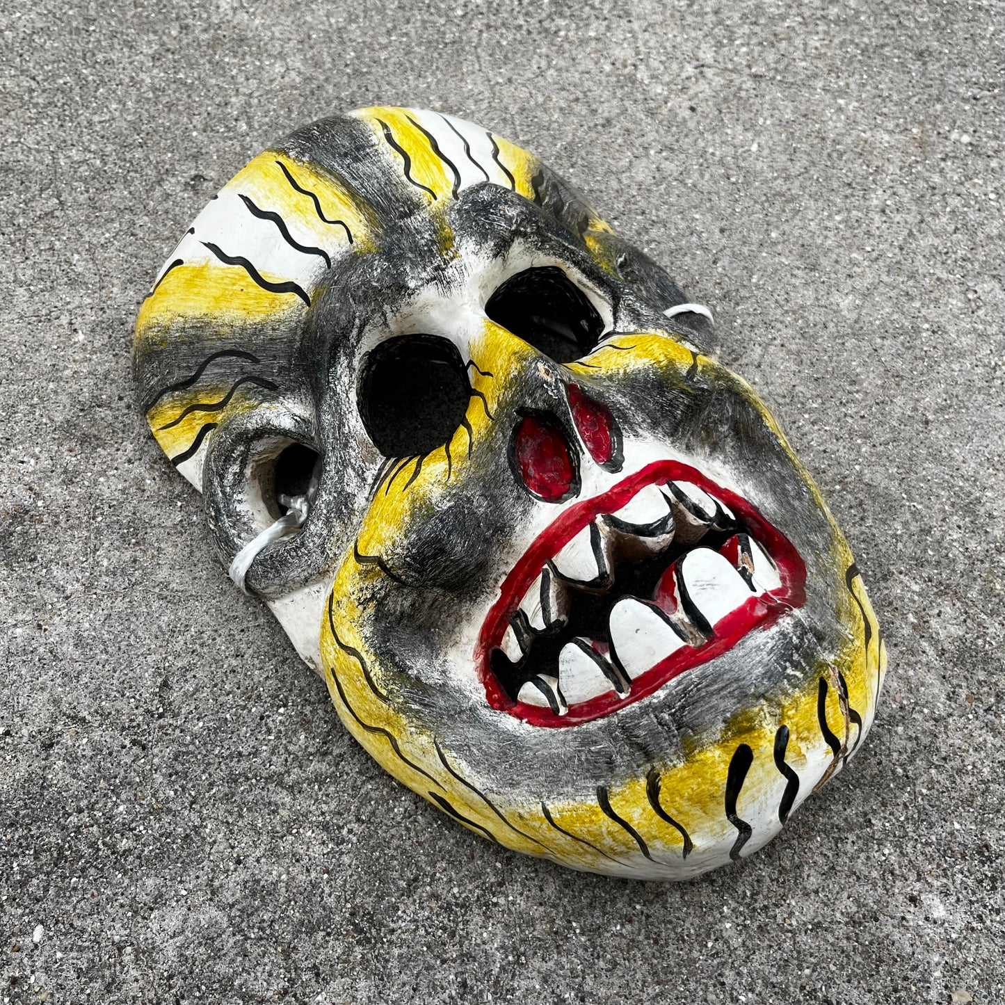 Vintage hand crafted Skull mask.