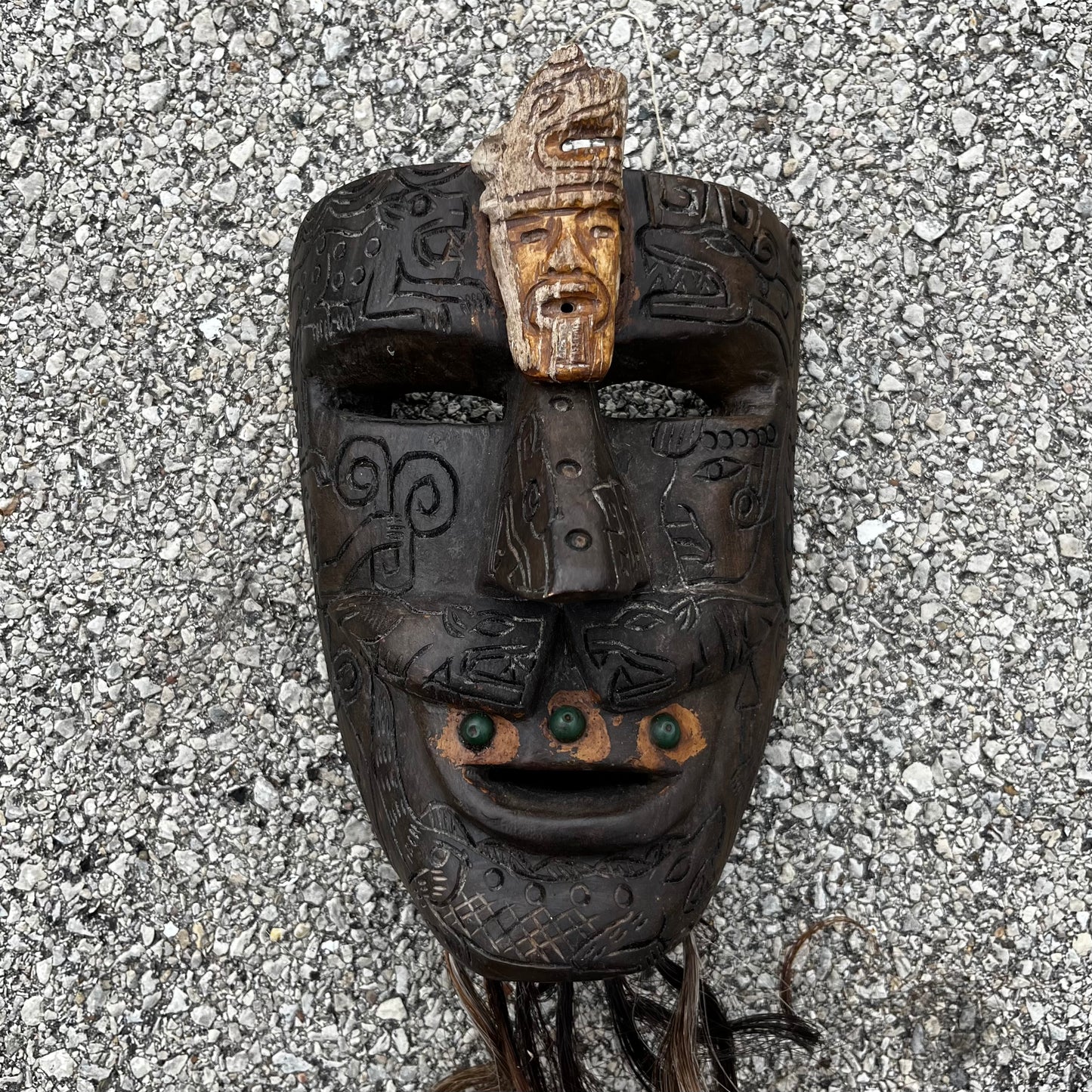 Vintage underworld dweller mask.