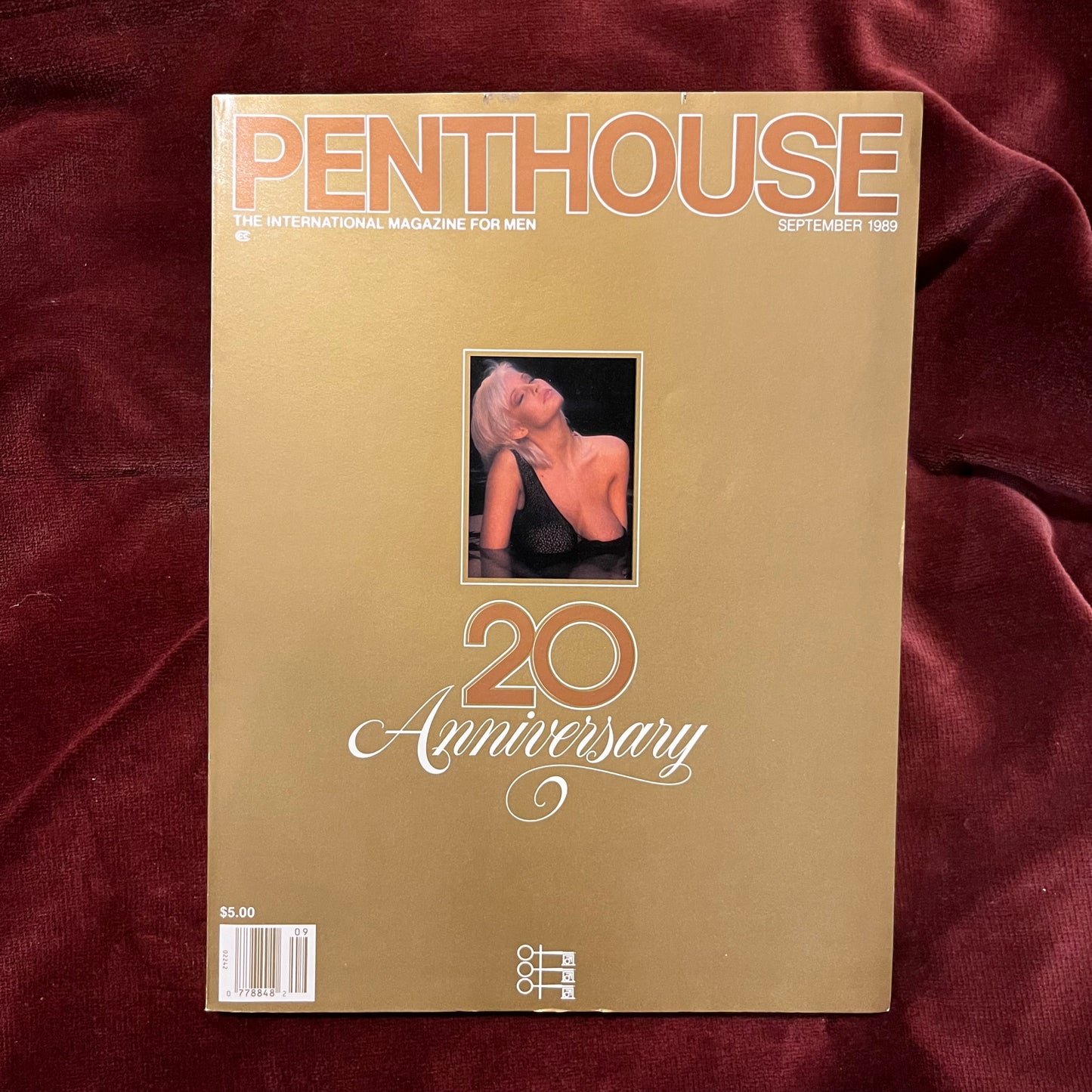September 1989 20th Anniversary Penthouse magazine.