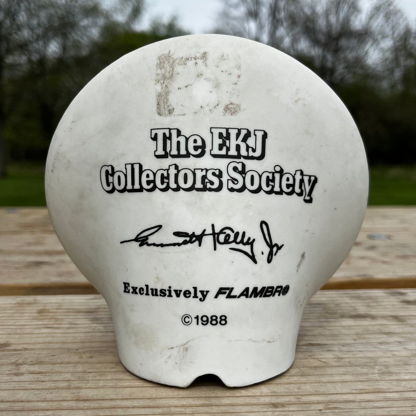 1988 Emmet Kelly Jr. Charter member plate.