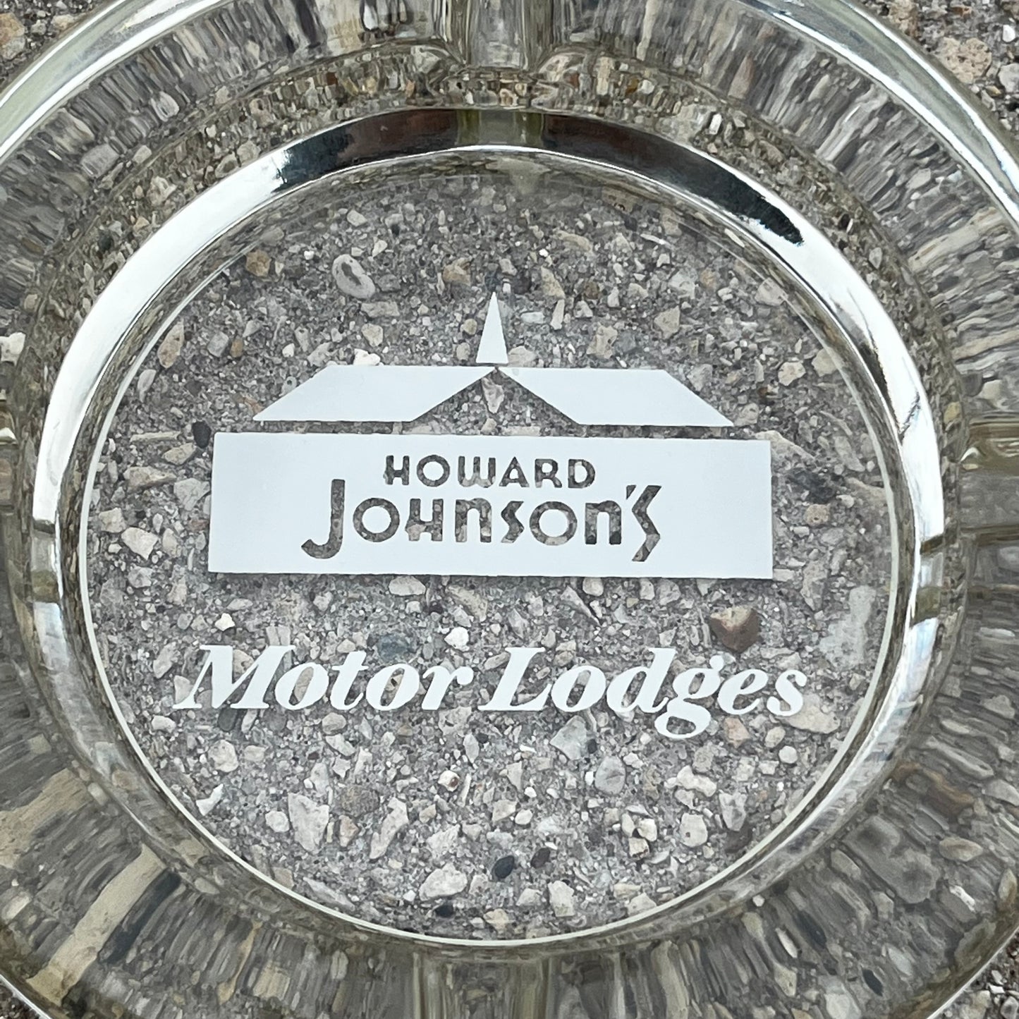 1970s Howard Johnsons Motor Lodges ashtray.