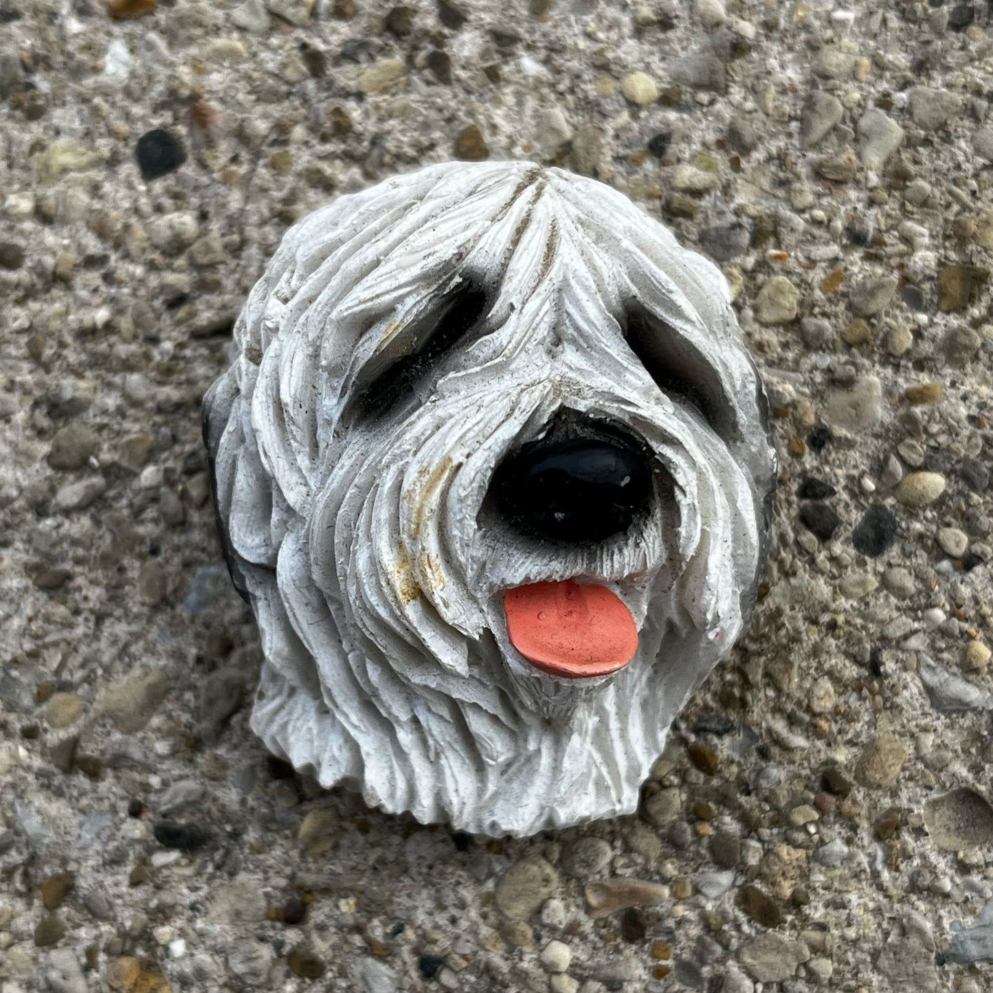 1991 Old English sheep dog magnet.
