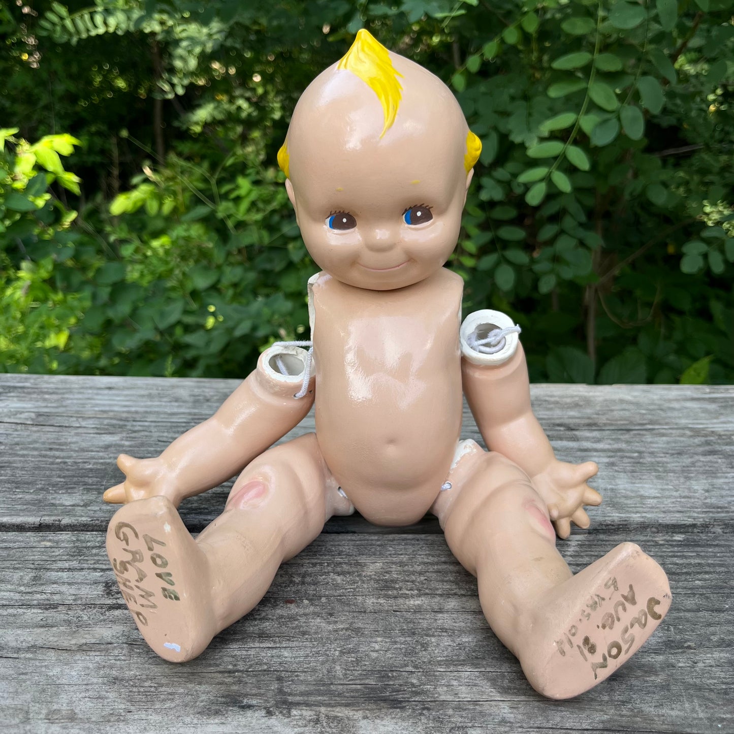 1981 Chalkware composition Kewpie.