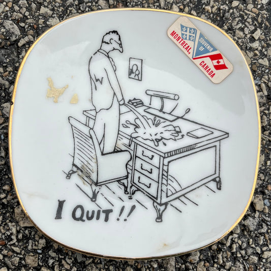 1950s Novelty souvenir dish.