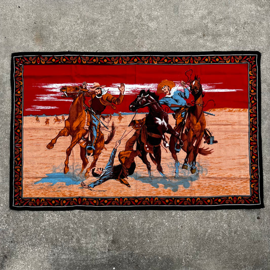 1970s Wild west tapestry.