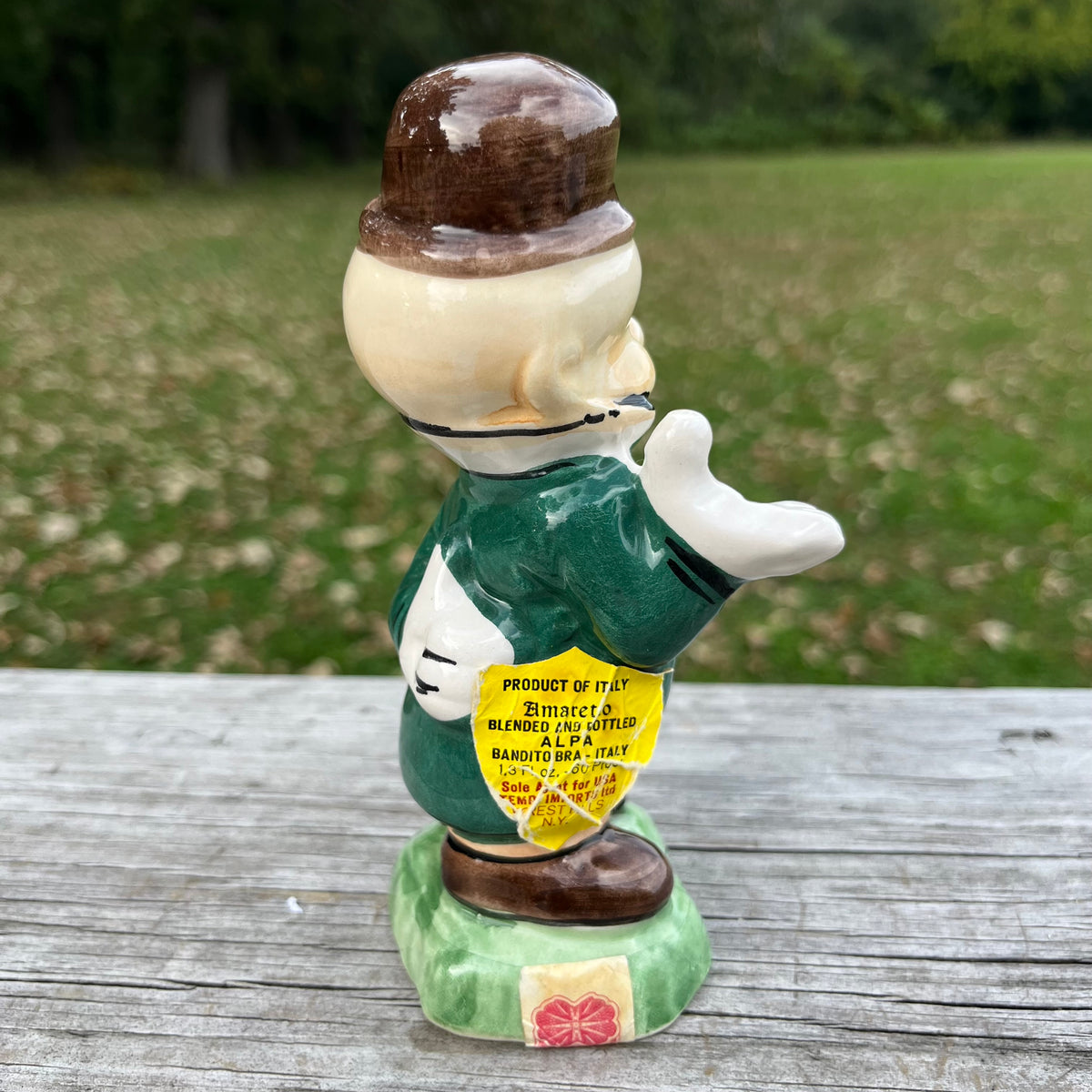 Vintage ceramic Elmer Fudd decanter.