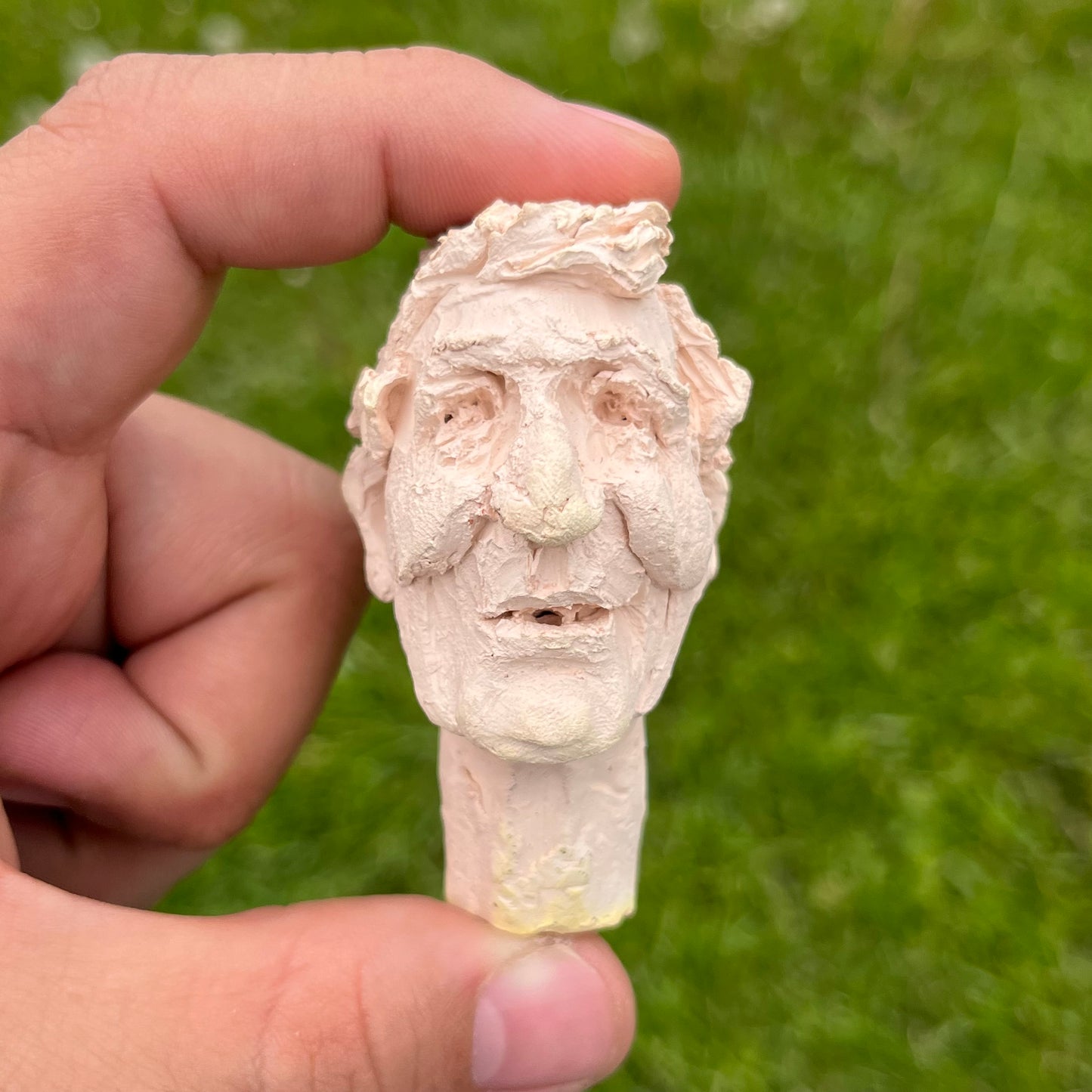90s Clay sculture by Charlotte Burgess.