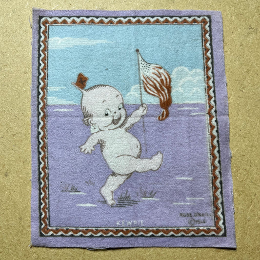 1914 Kewpie felt cloth.