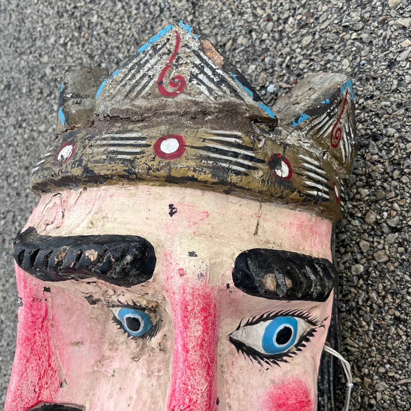 1950s Supernatural Barbones king mask.