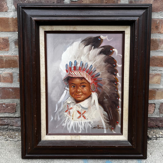 1980s Lil Chief painting.