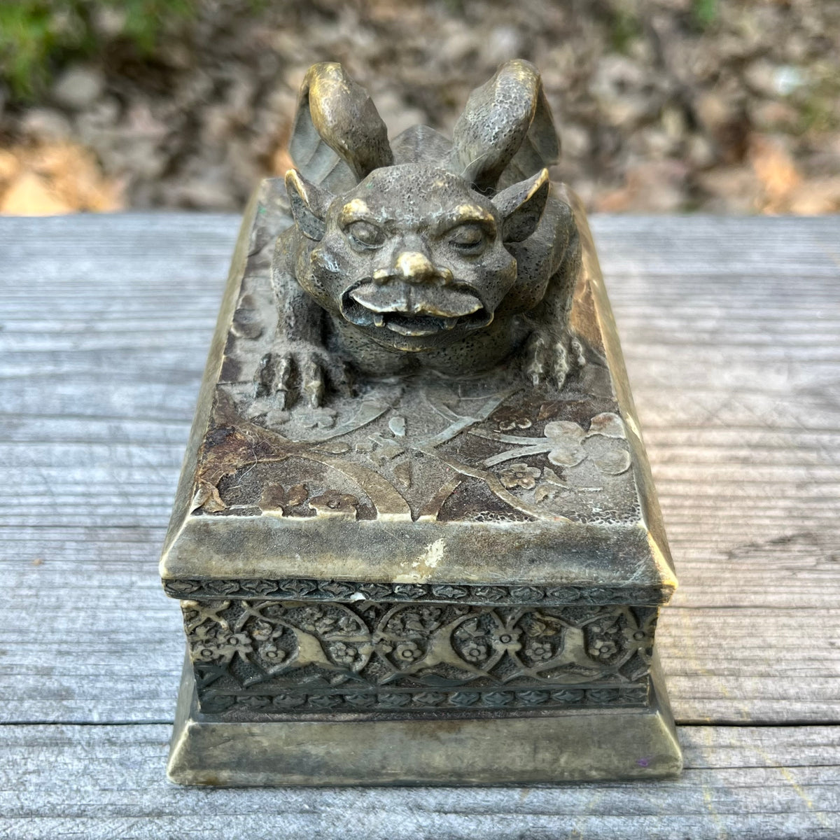 1995 Gargoyle stash box.