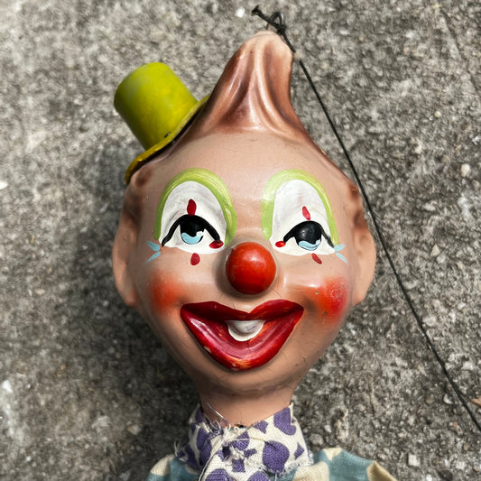 Vintage Payaso puppet.