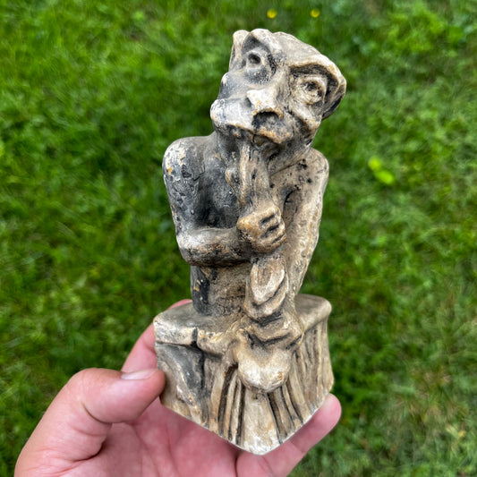 Vintage hungry gargoyle.