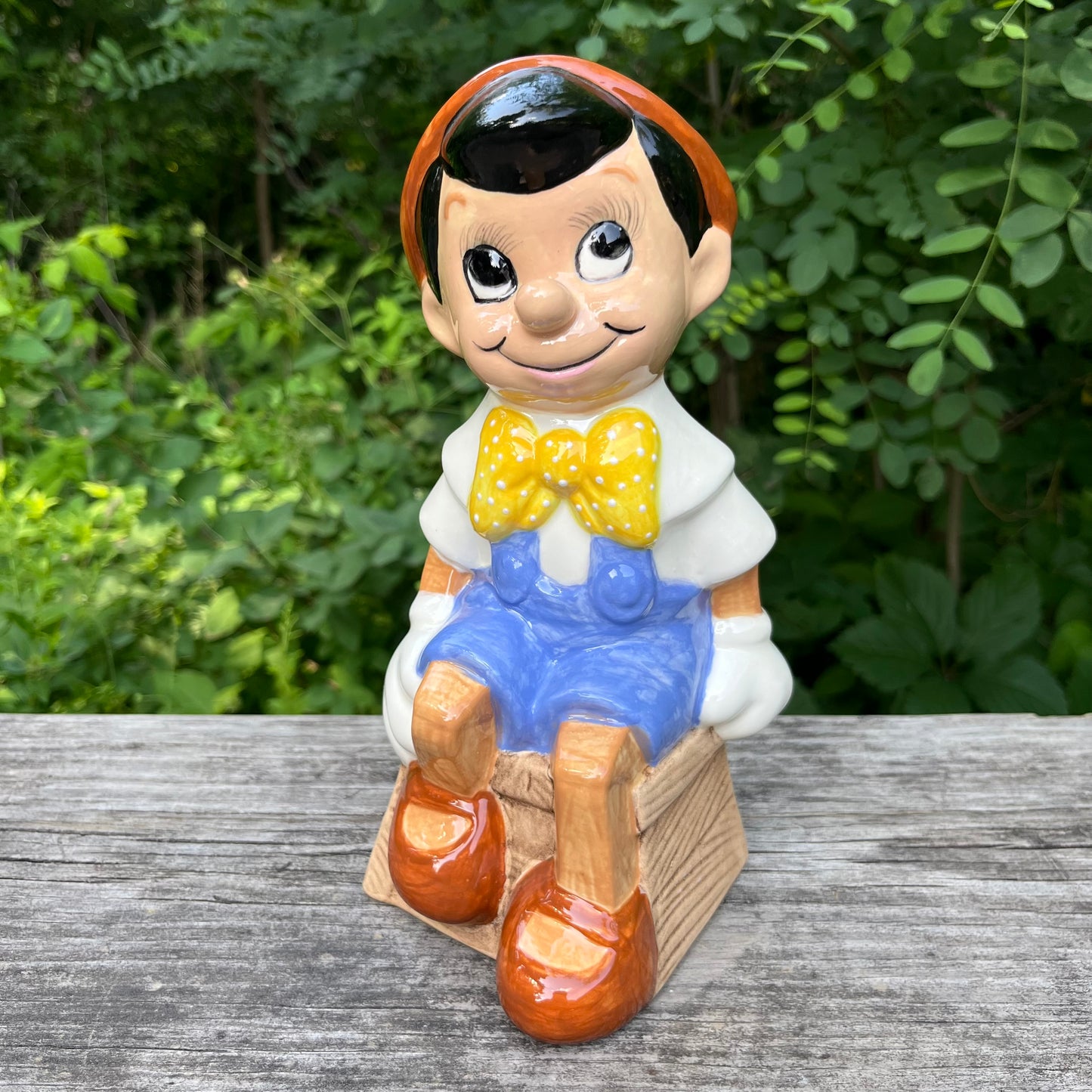 Vintage ceramic Pinocchio.