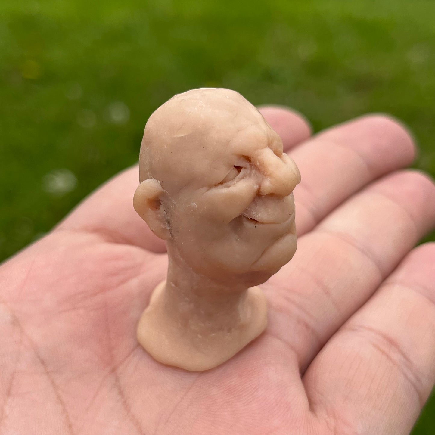 90s Rubber sculture by Charlotte Burgess.