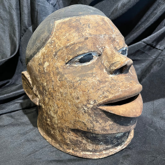 1940s Lipiko Makonde helmet.