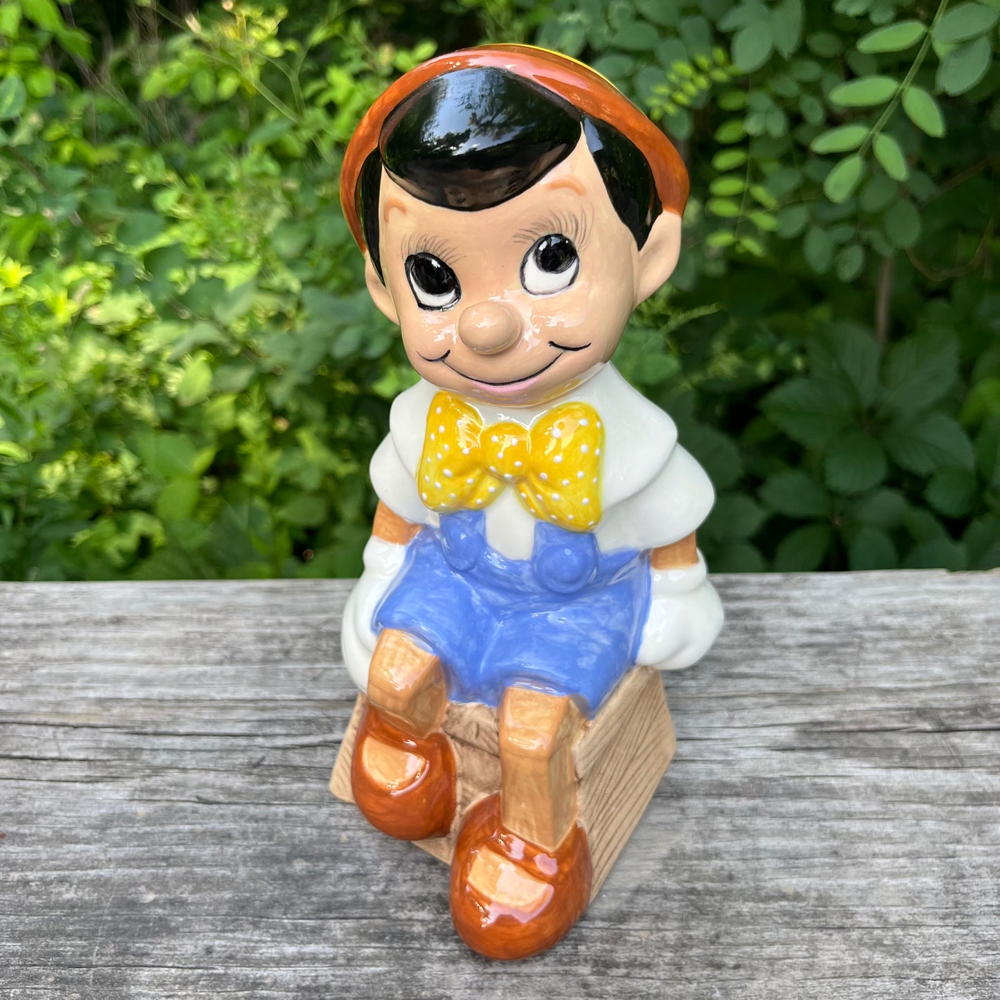 Vintage ceramic Pinocchio.