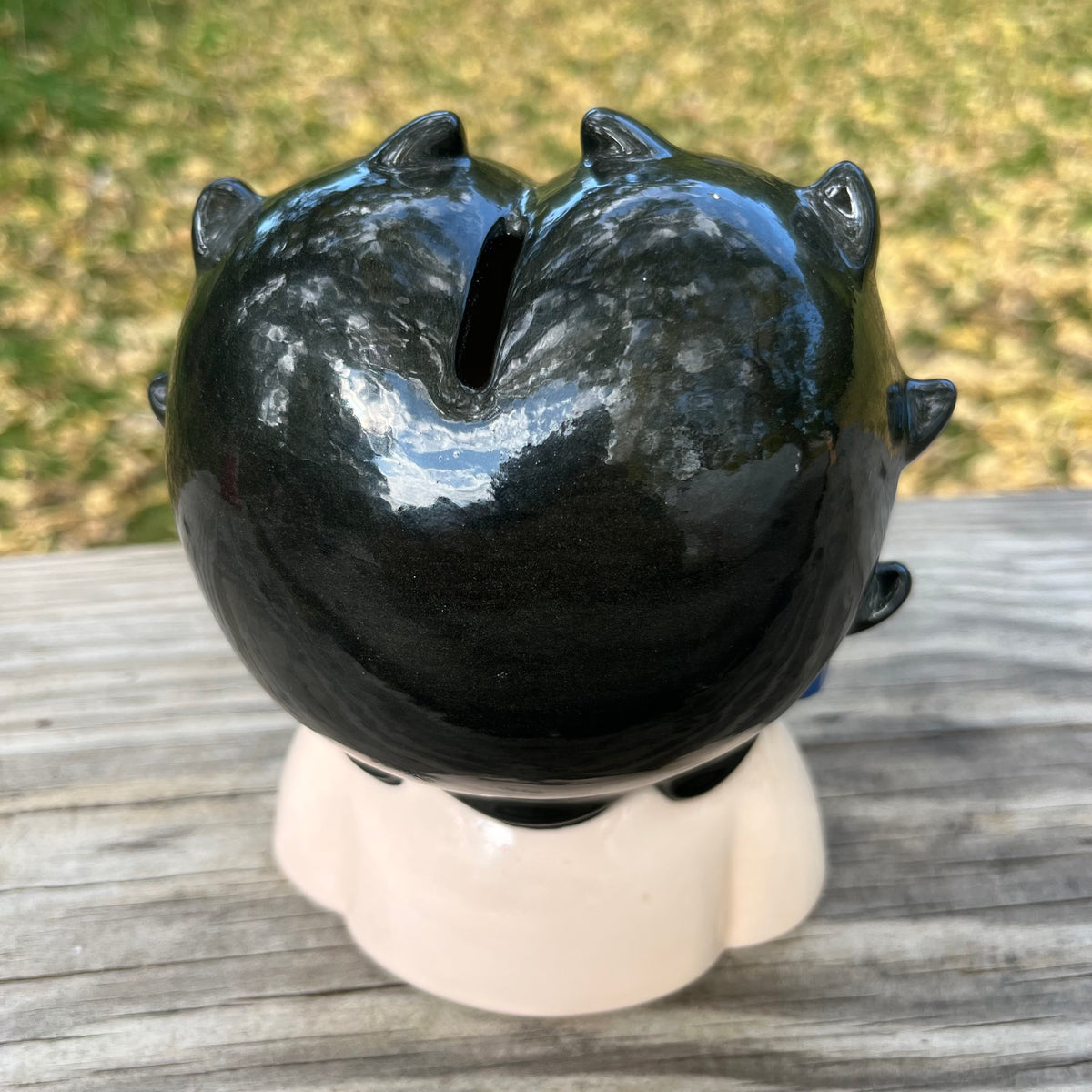 90s Ceramic Betty Boop coin bank.