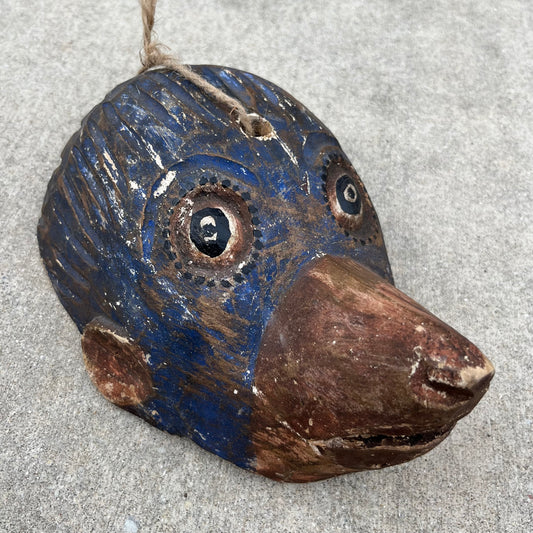 Early 1900s Guatemalan rabbit mask.