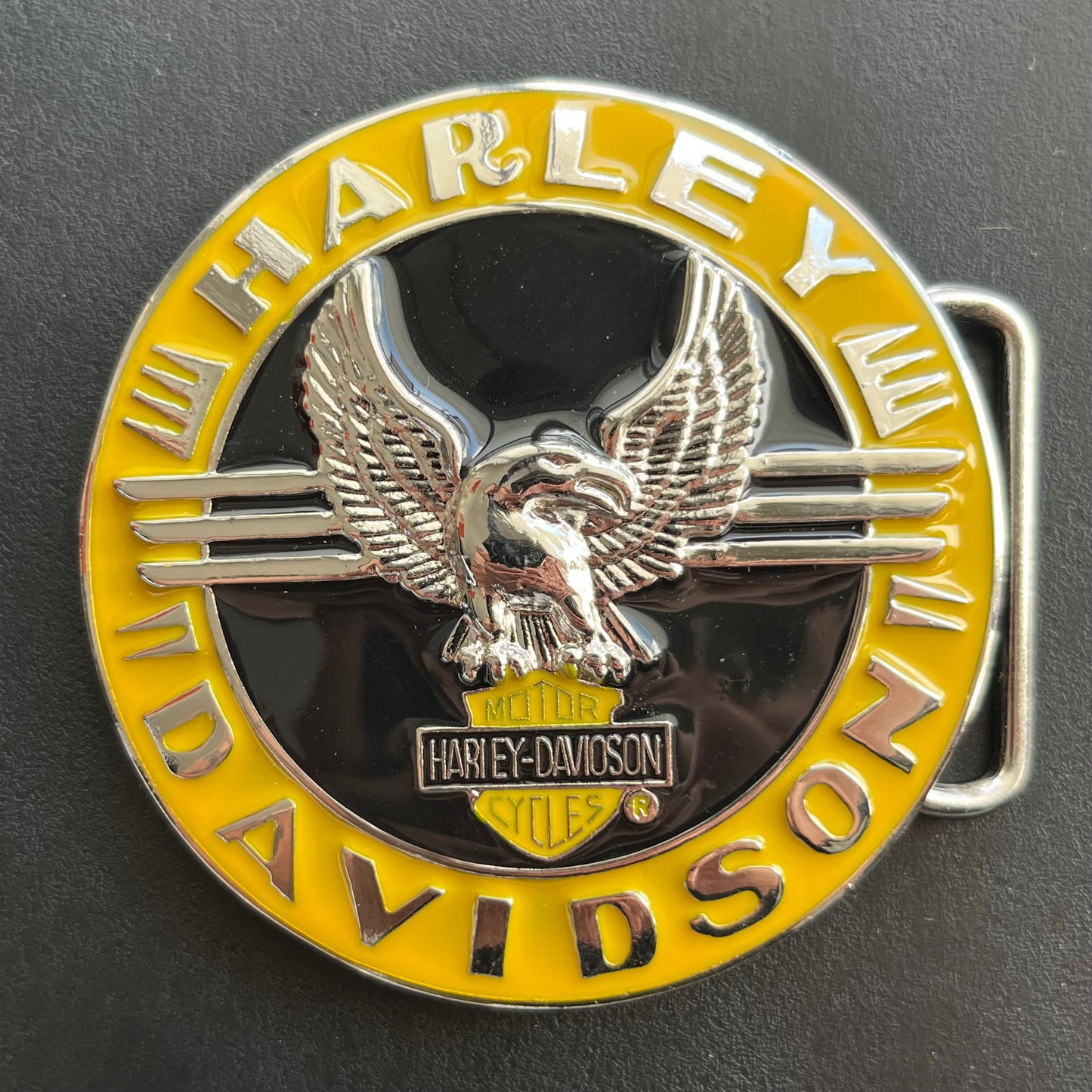 Y2K Harley Davidson belt buckle