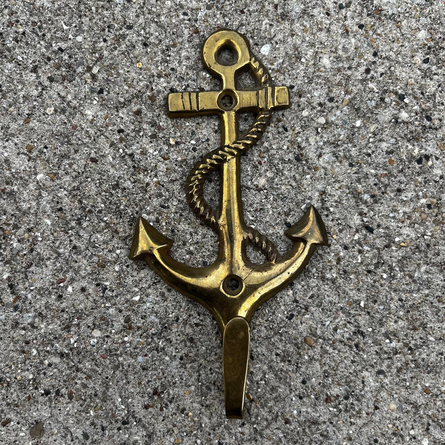 Vintage Brass anchor.