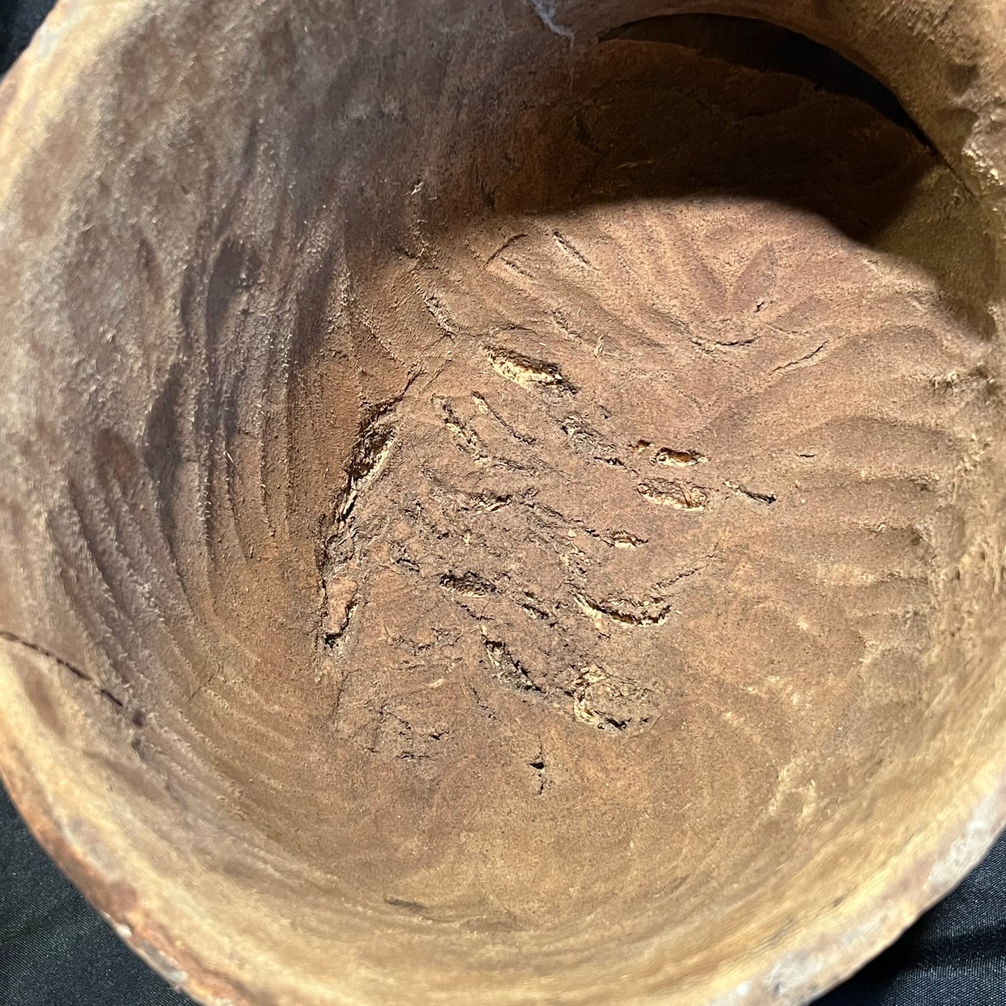 1940s Lipiko Makonde helmet.