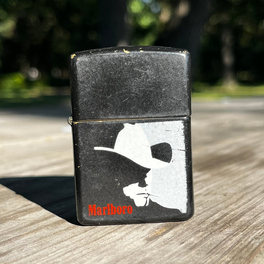 Vintage Marlboro man Zippo.