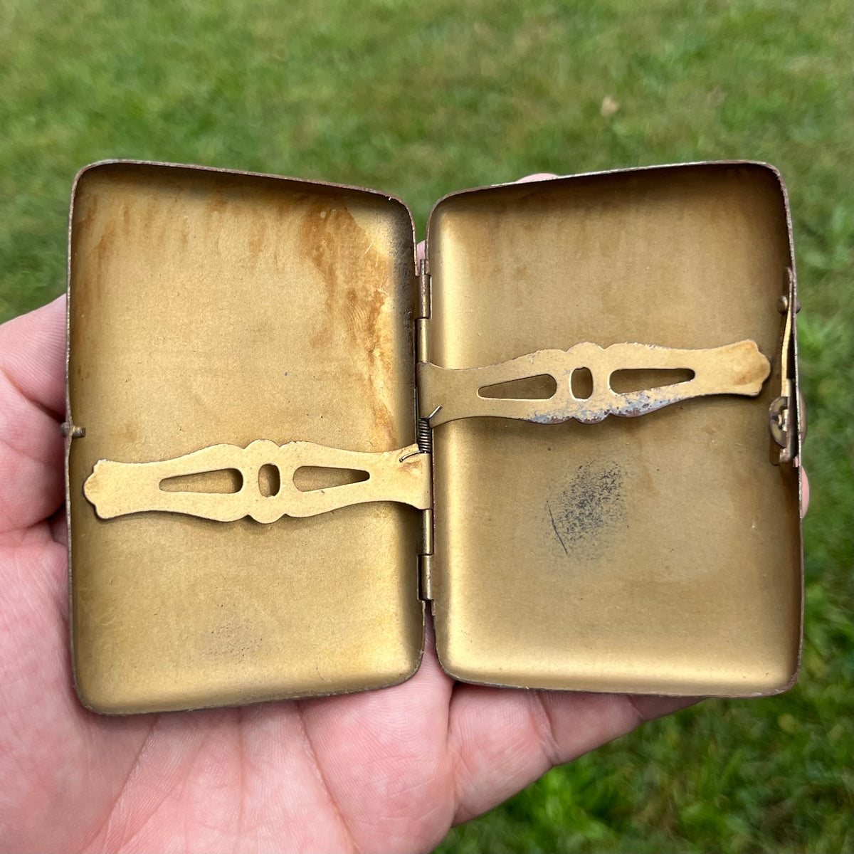 1940s German cigarette case.