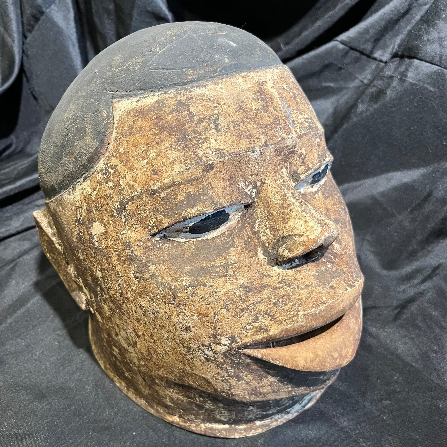 1940s Lipiko Makonde helmet.