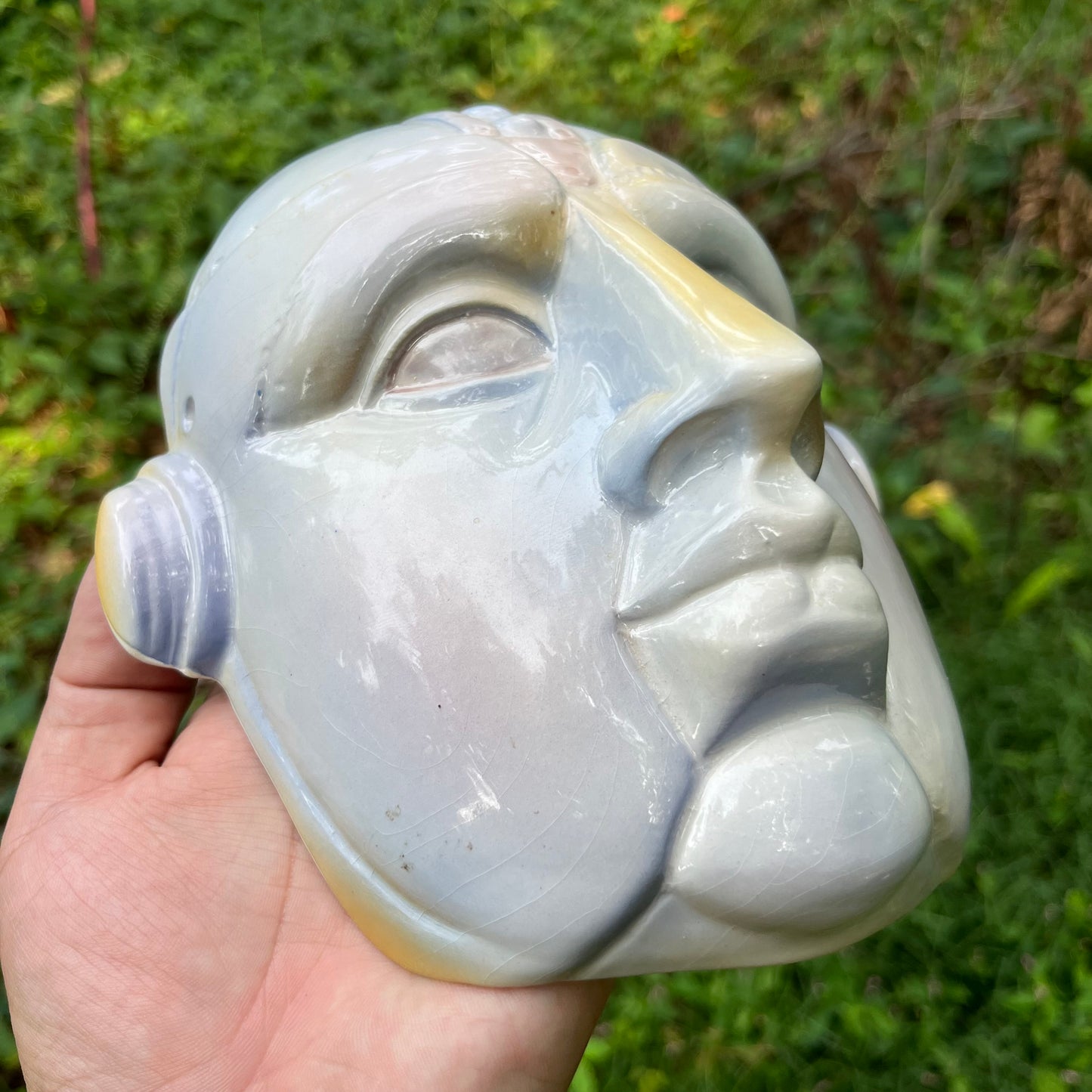 1978 Ceramic cyborg mask.