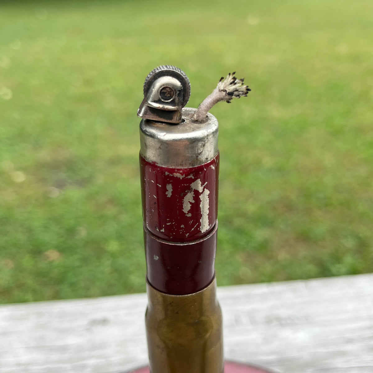 WW2 Era Bullet ashtray/lighter combo.