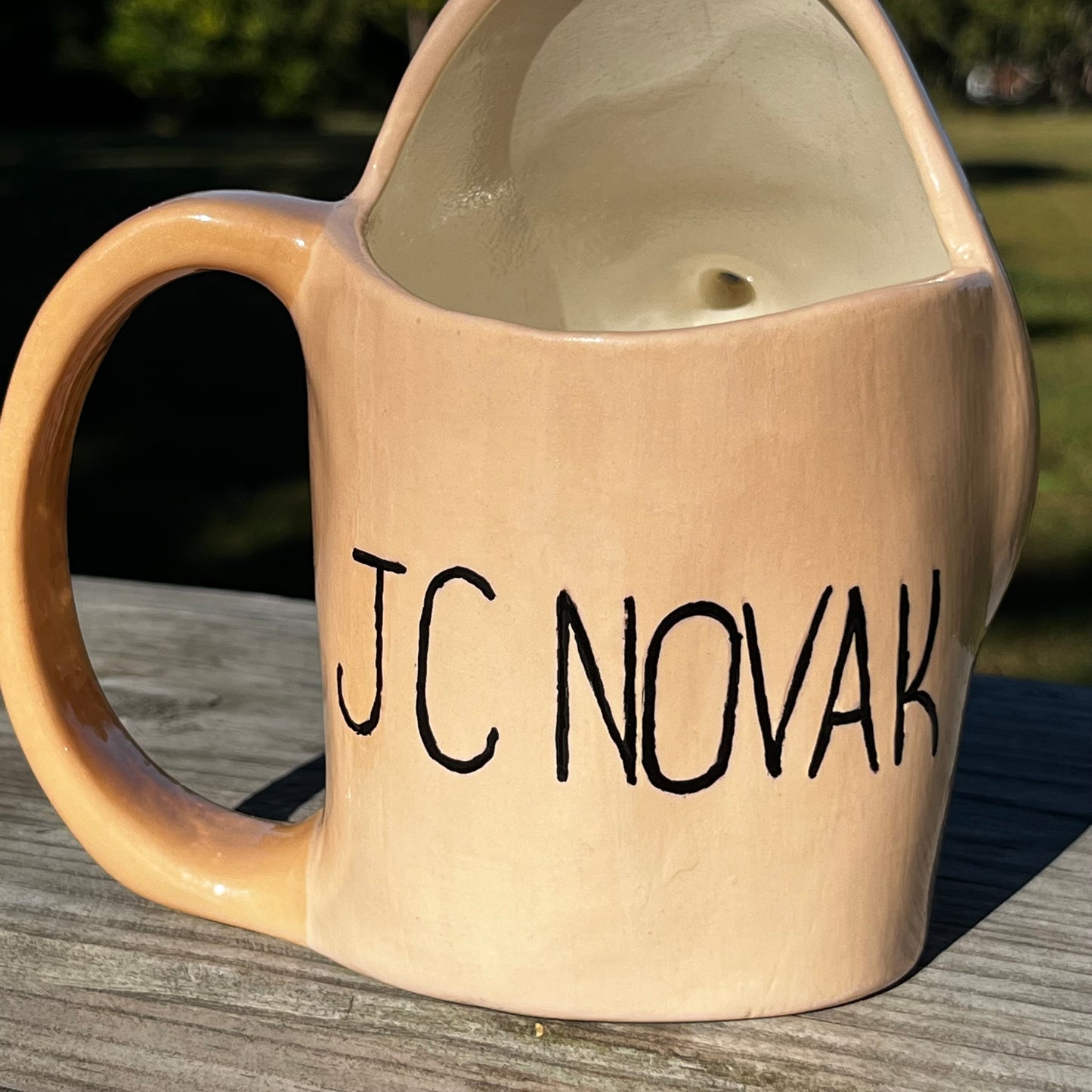 Vintage boob mug.