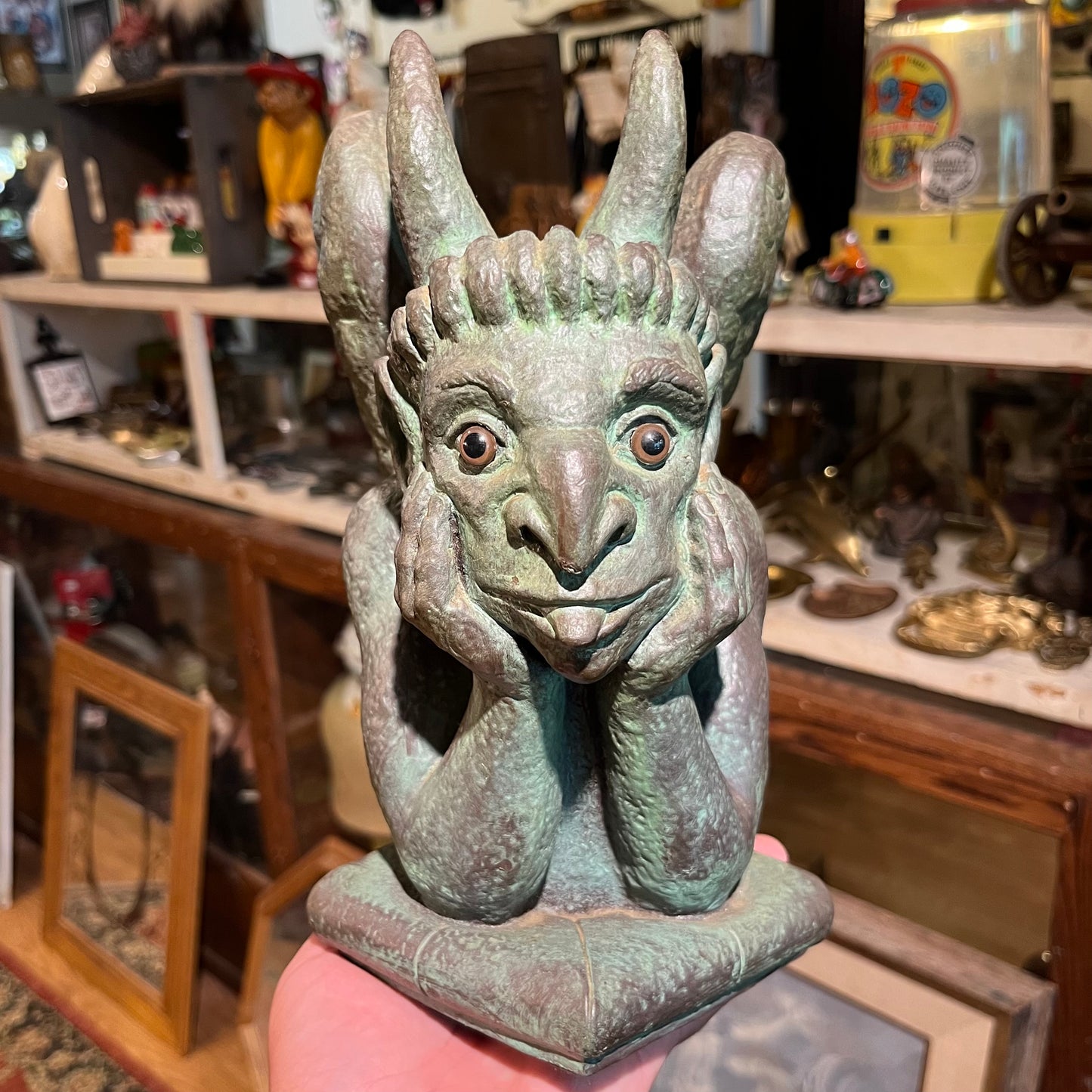 1993 Resin cast Gargoyle.