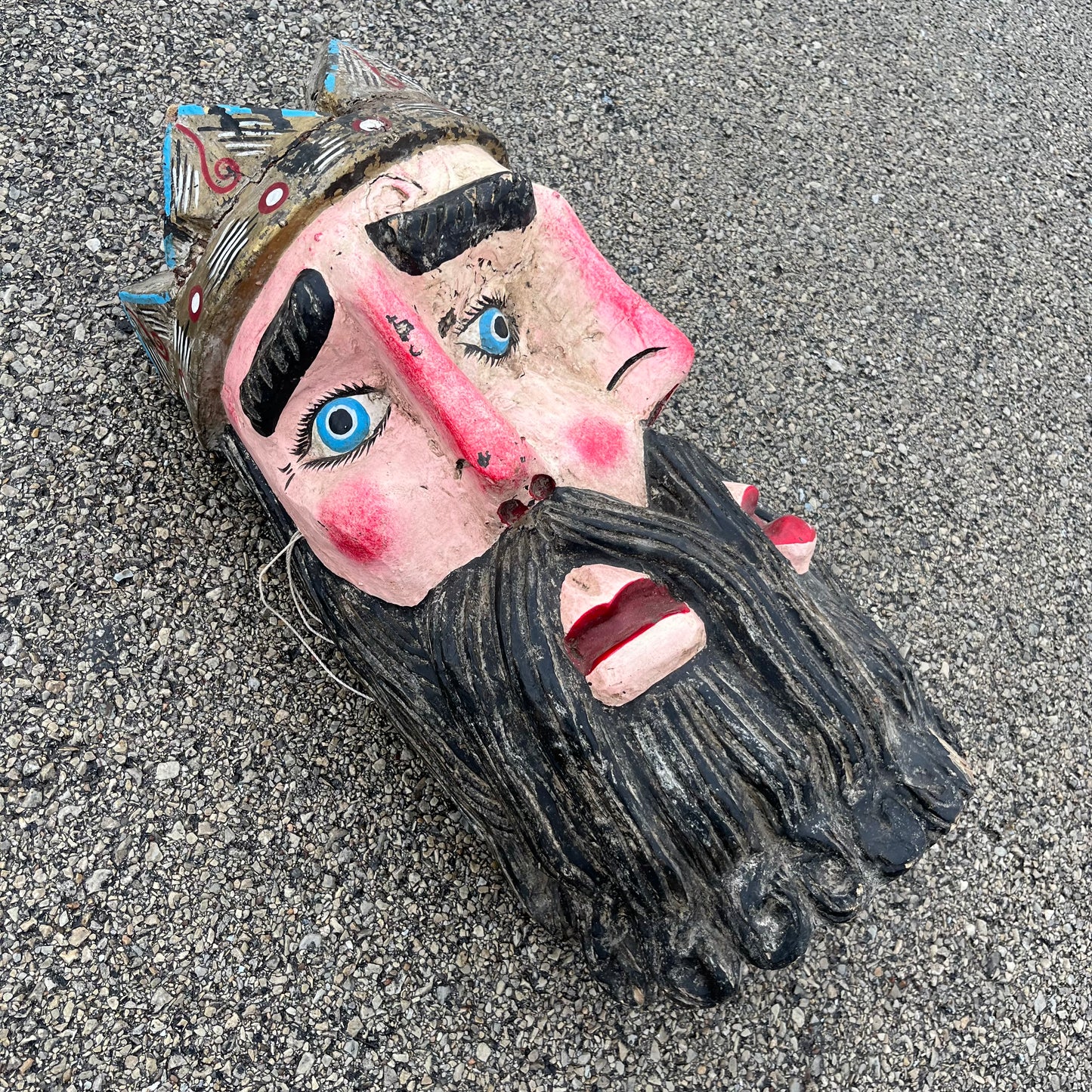 1950s Supernatural Barbones king mask.