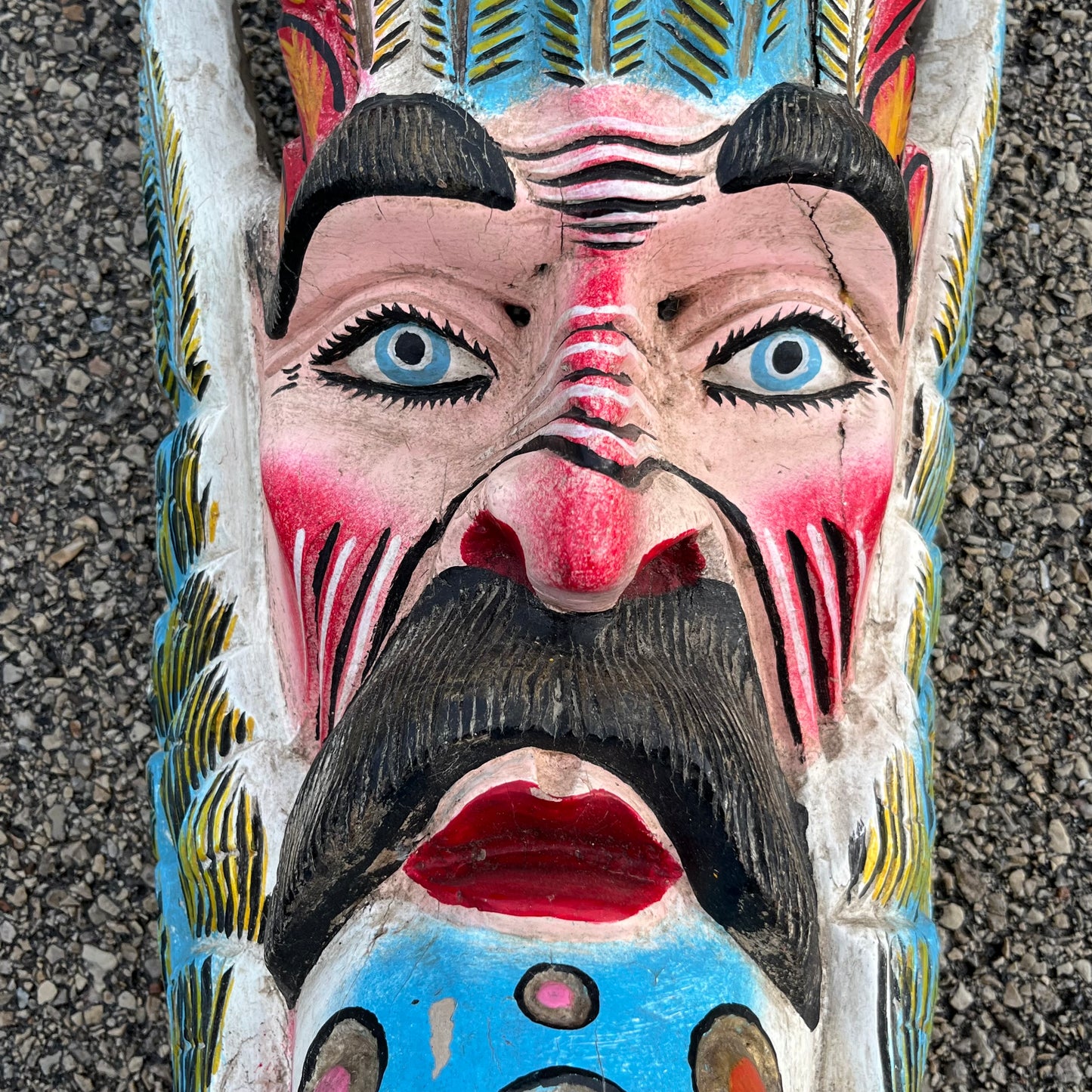 1960s/1970s Decorative Bird man mask.