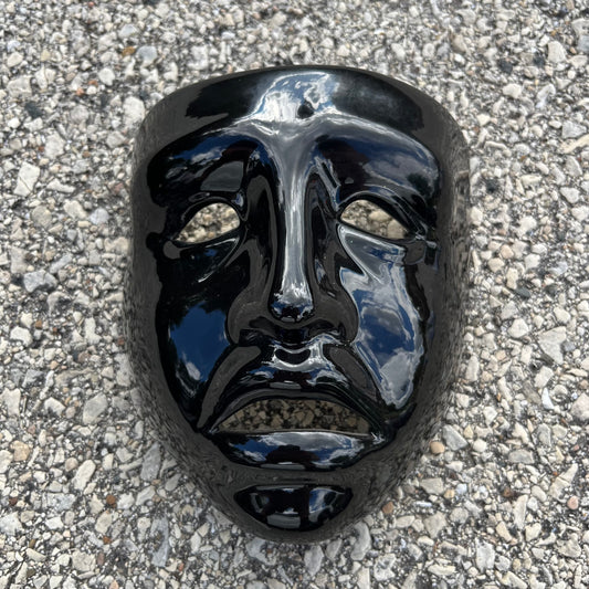 Vintage ceramic drama mask.