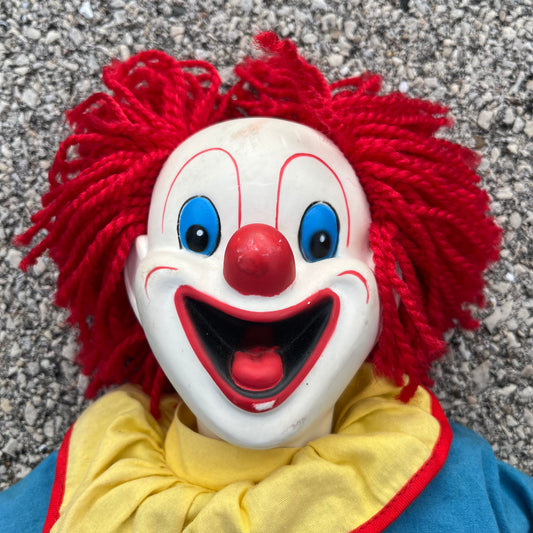 Vintage Bozo the clown doll.