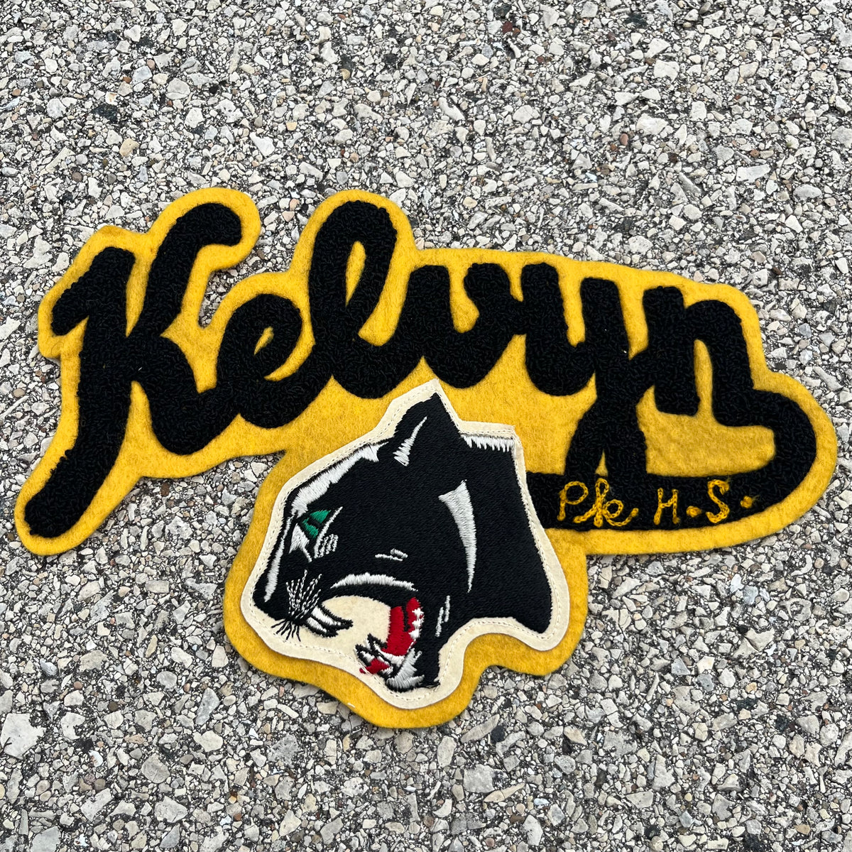 1960s Kelvin High School patch.