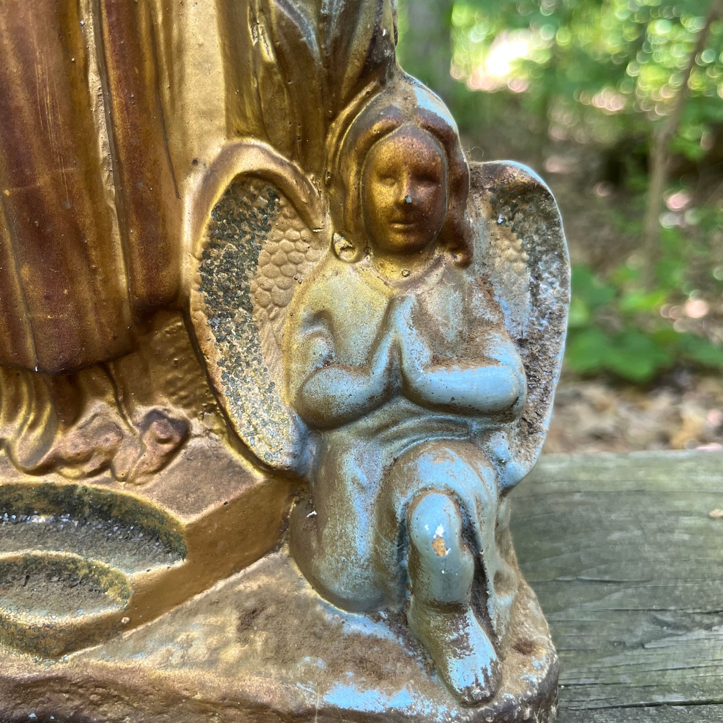 1960s Chalkware St. Theresa statue.