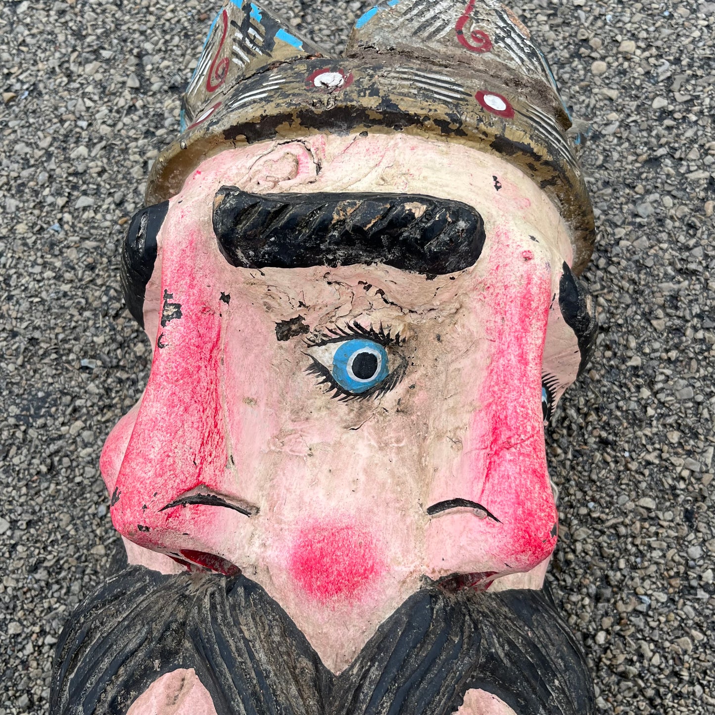 1950s Supernatural Barbones king mask.