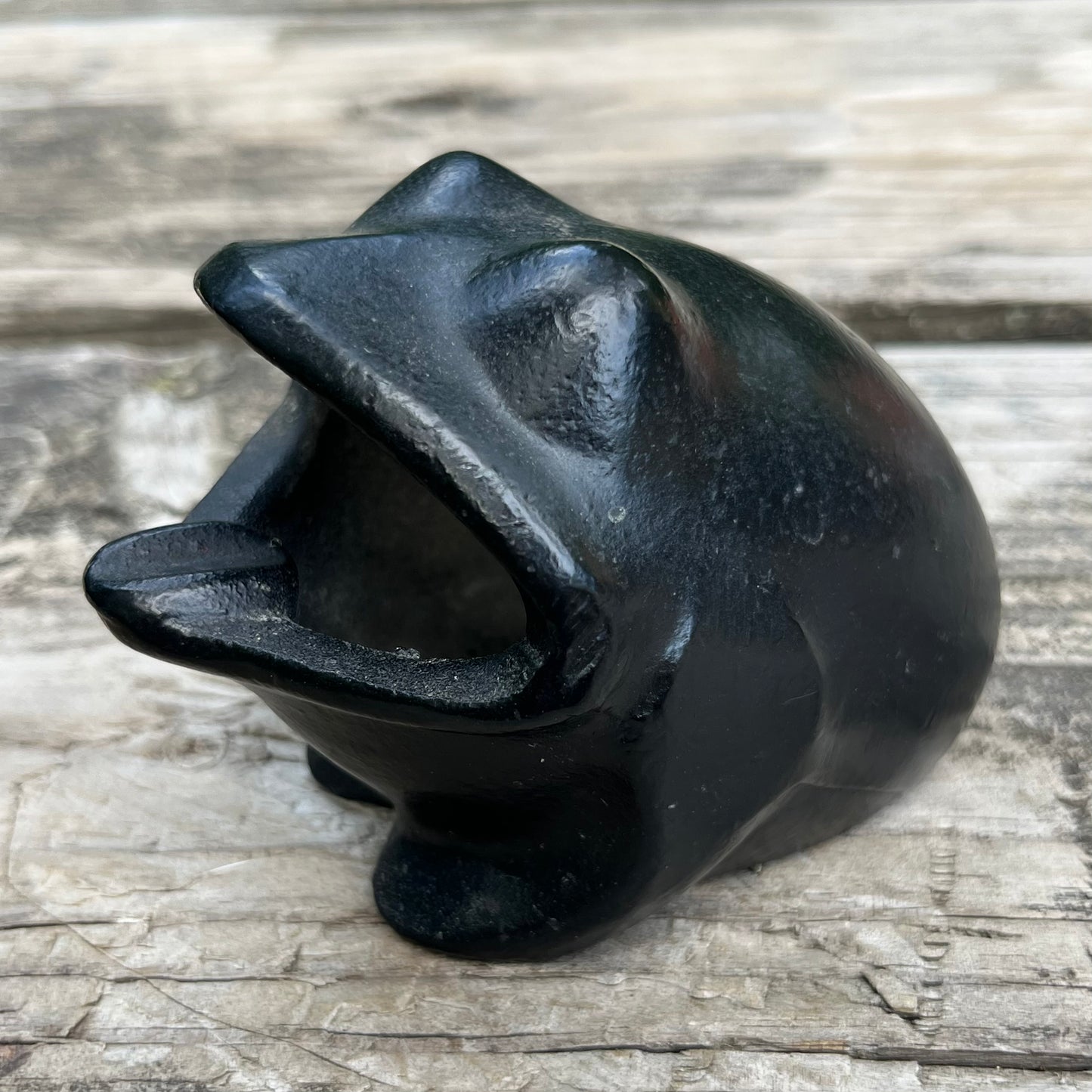 Vintage Robert Emig frog ashtray.