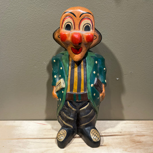 Vintage Balinese clown.