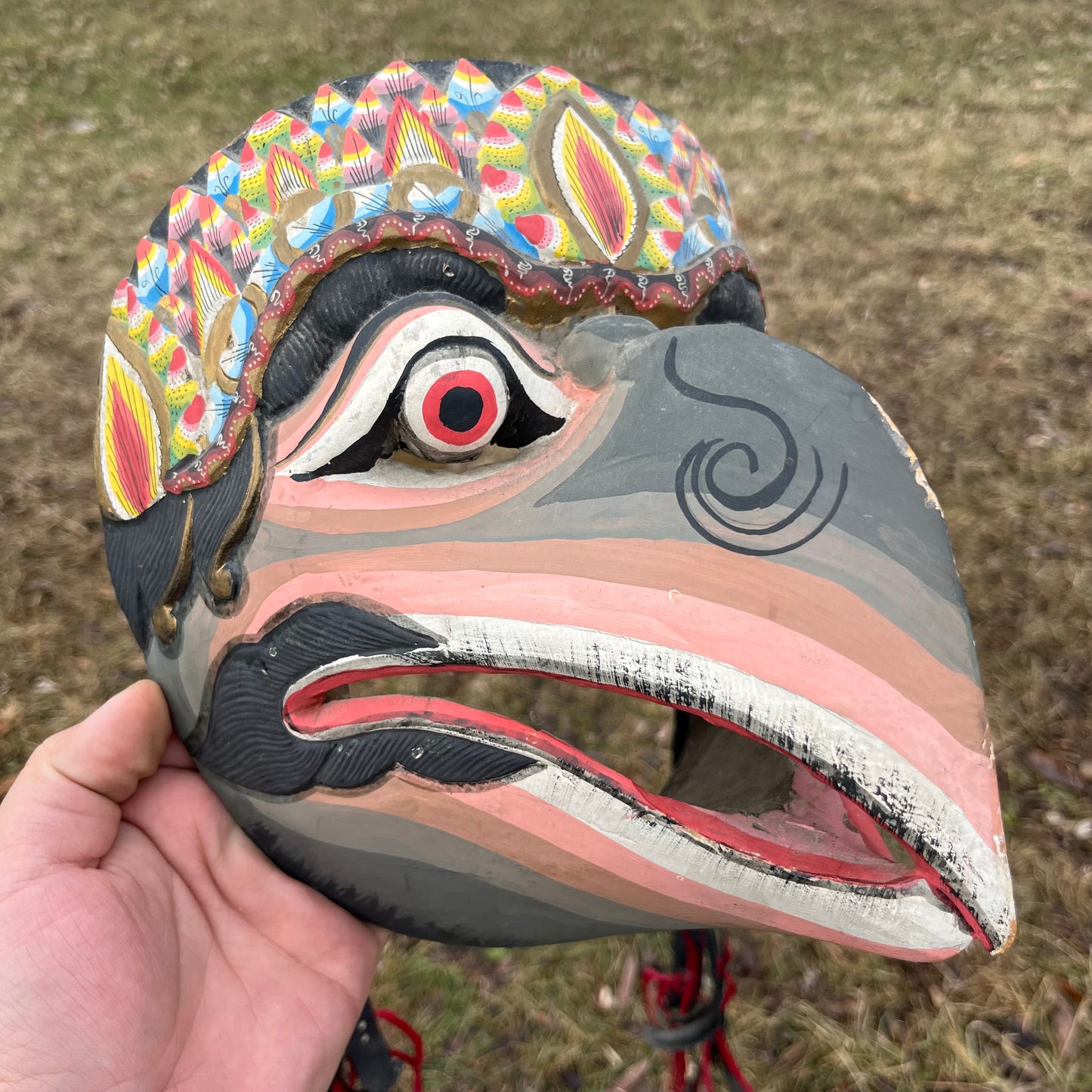 Vintage Balinese Garuda mask.