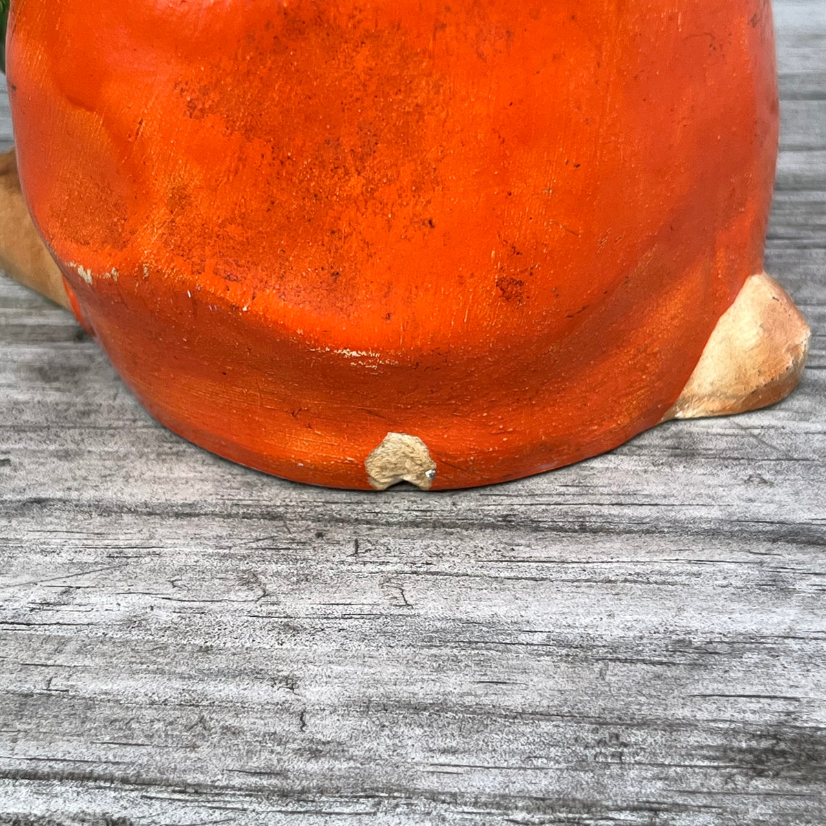 Vintage ceramic chef bulldog coin bank.