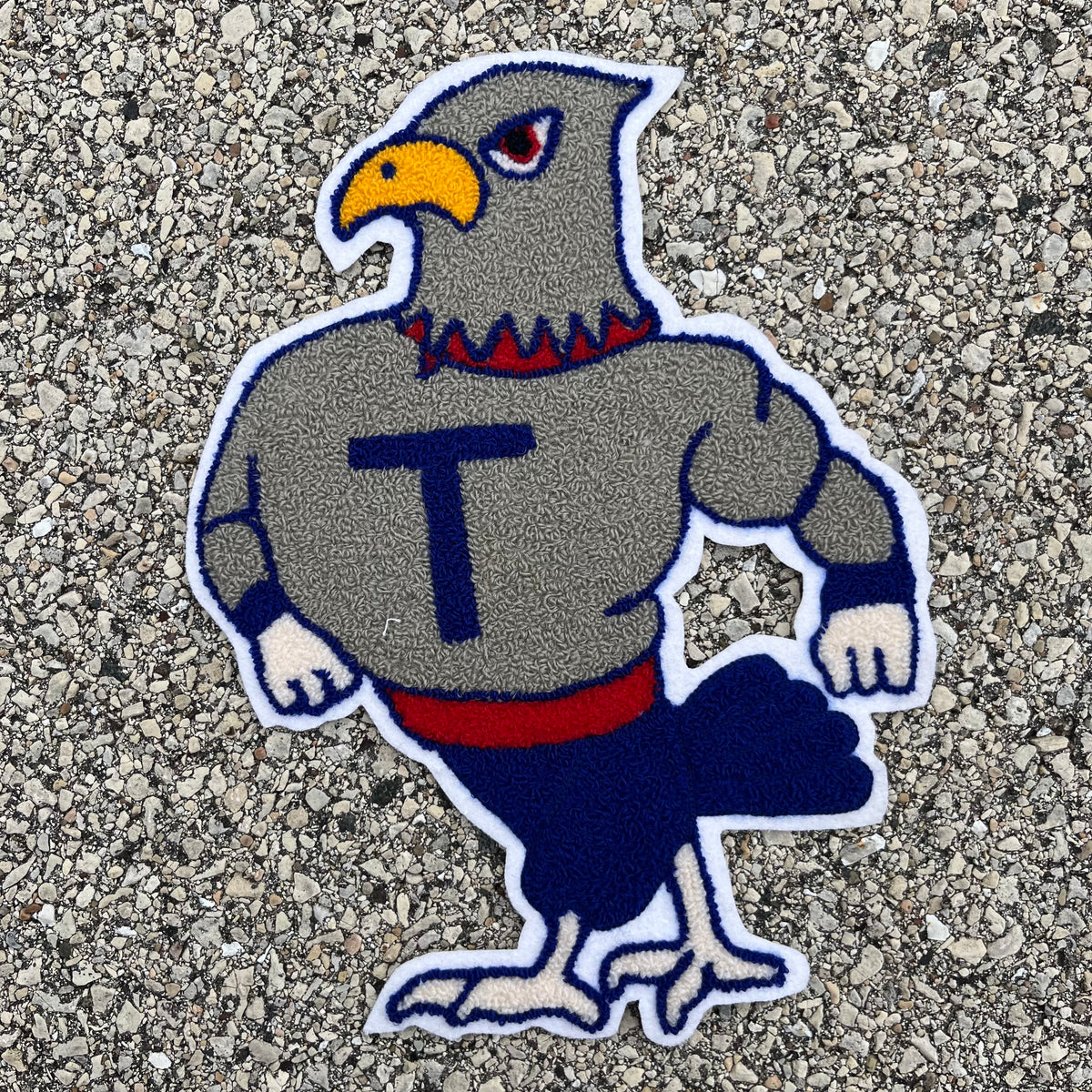 1960s Tough T-Bird patch. (Red eyes)
