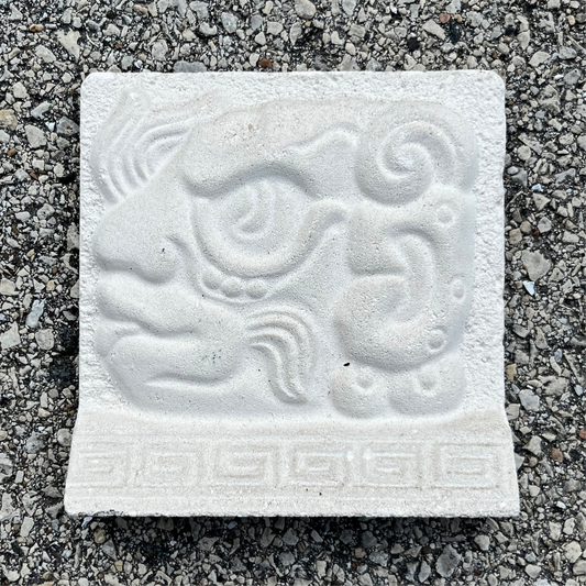 90s Dios Jaguar souvenir plaque.