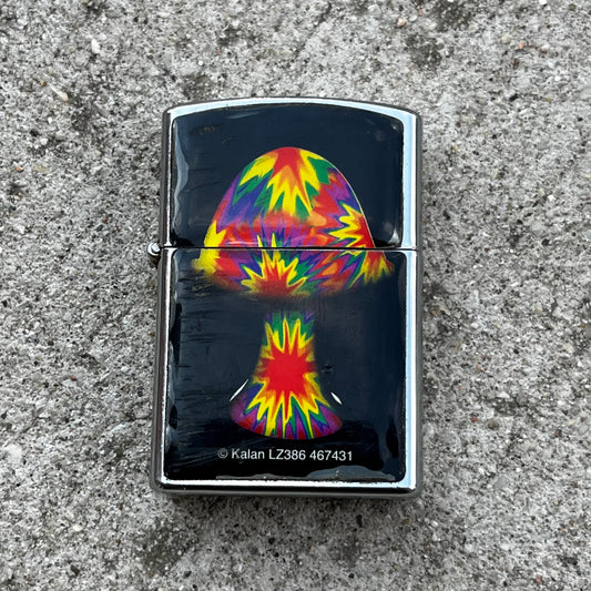 90s Magic Mushroom flip lighter.